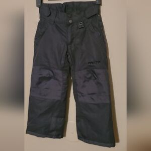Arctix Black Snow Pants XXS Dark Gray